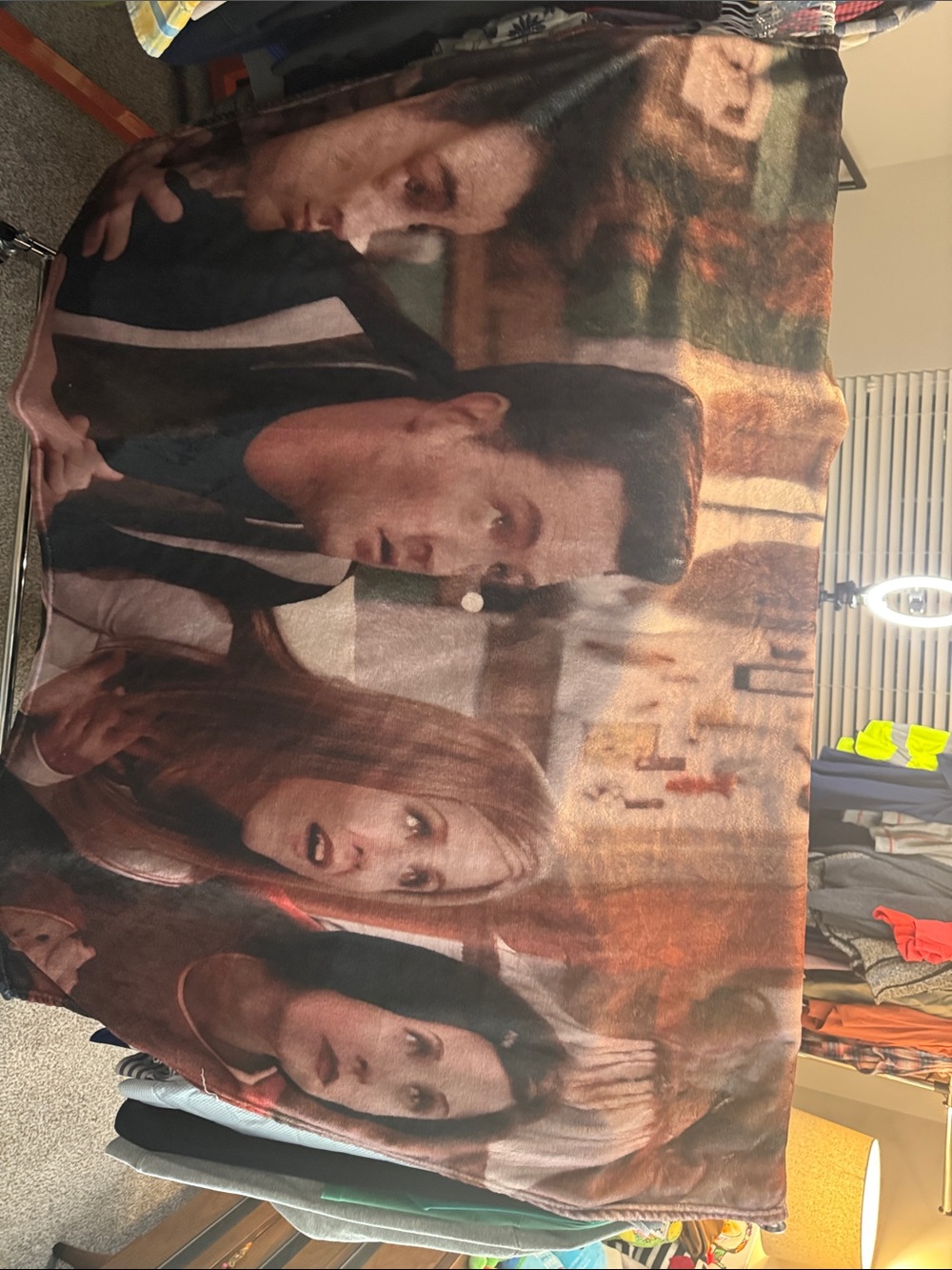 Friends tv show throw blanket   56x 50